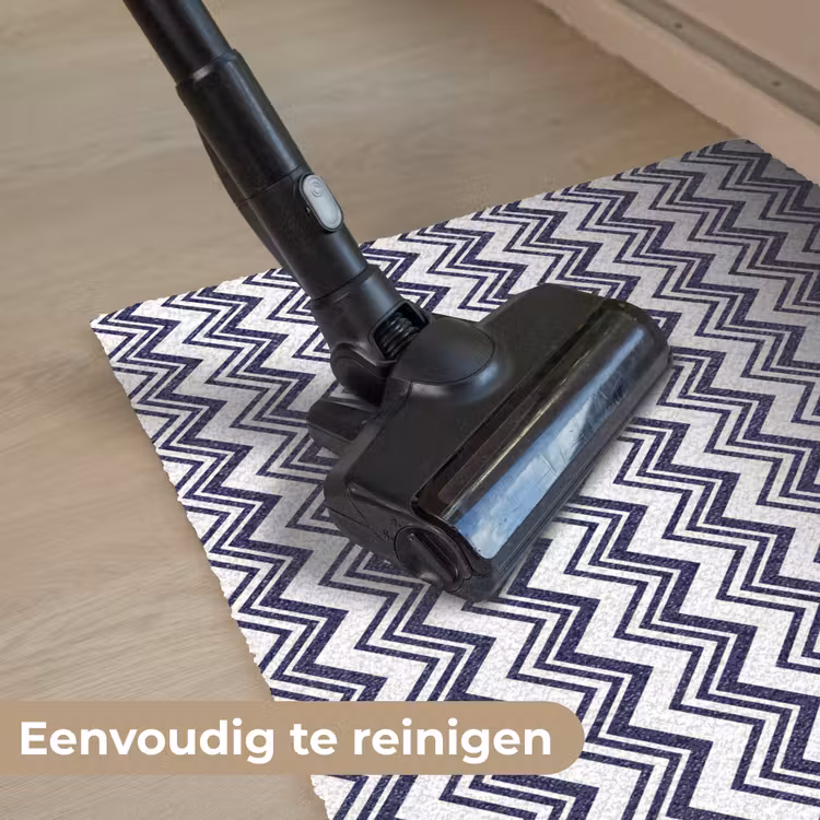 Oceaan - Golven - Blauw - Wit Deurmat klein 898 -reinigen_NL