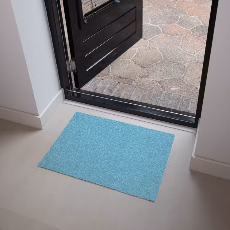 Ocean - Teal - Blauw Deurmat klein 898 -sfeer5