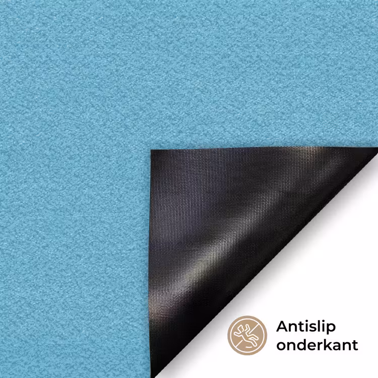 Ocean - Teal - Blauw Deurmat klein 898 -antislip_NL