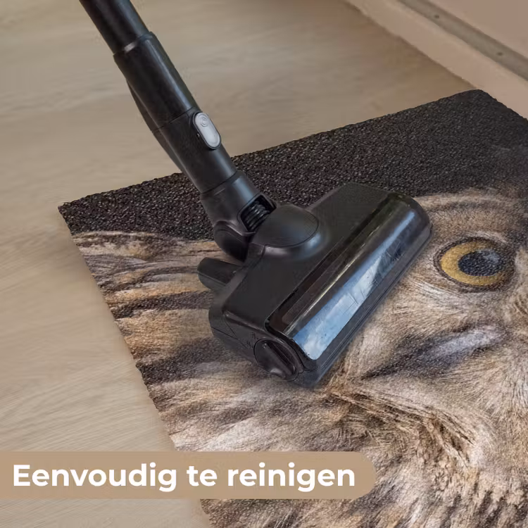 Oehoe - Uil - Portret - Bruin Deurmat klein -reinigen_NL