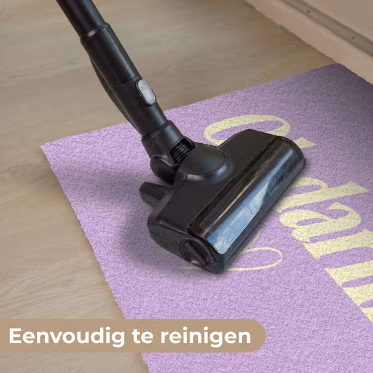 Oh darling - Hart - Paars Deurmat klein -reinigen_NL