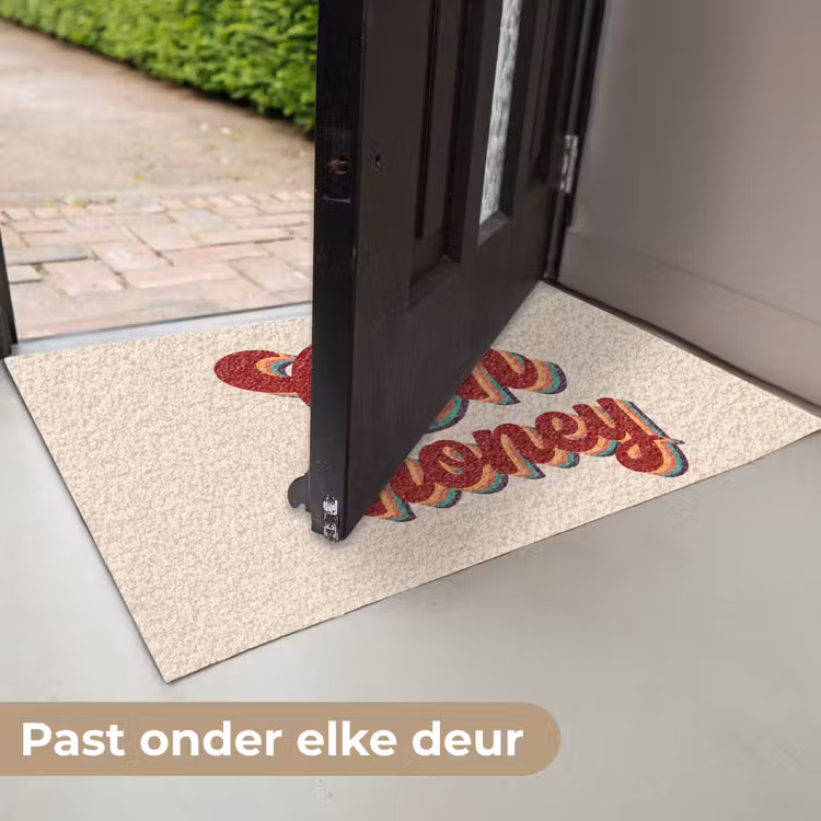 Oh honey - Rood - Schaduw Deurmat klein -USP_NL