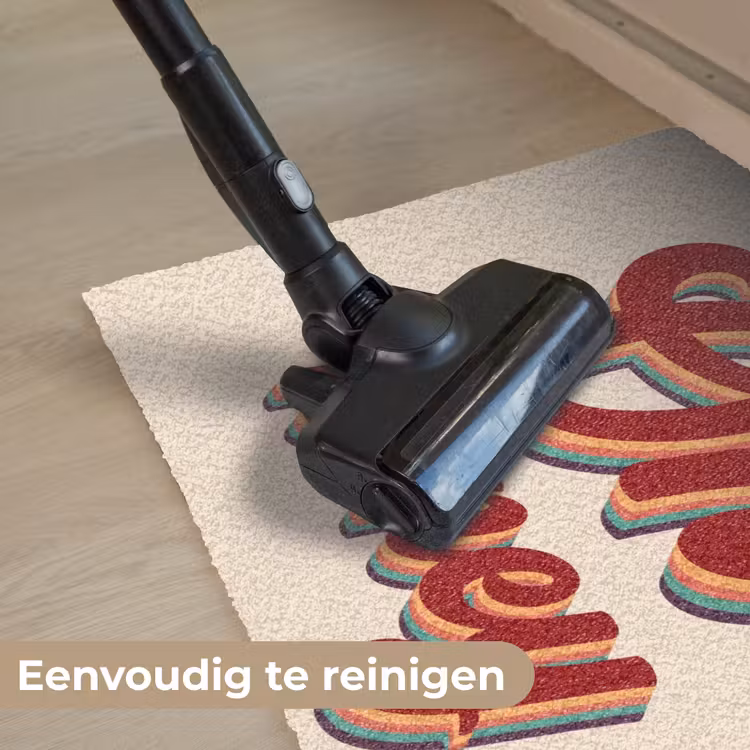 Oh honey - Rood - Schaduw Deurmat klein -reinigen_NL