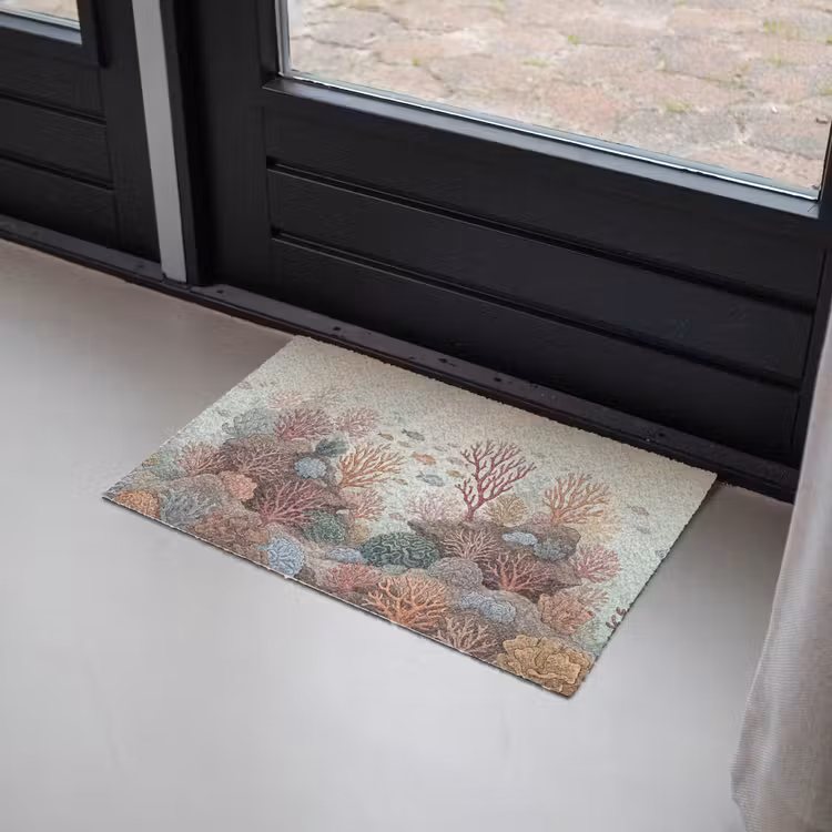Onderwater - Koraal - Vis - Natuur Deurmat klein -sfeer2