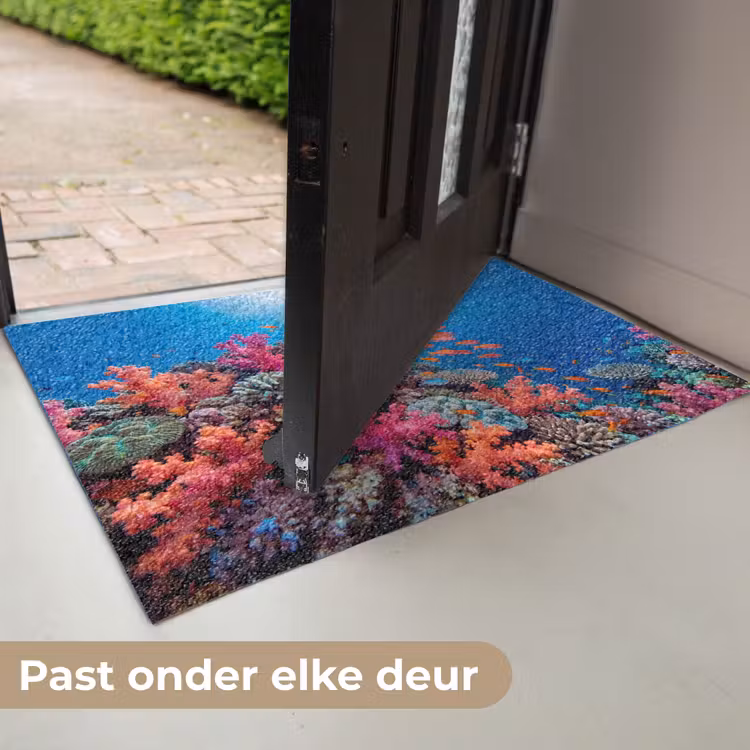 Onderwater - Koraalrif - Vissen - Oceaan - Natuur Deurmat klein -USP_NL