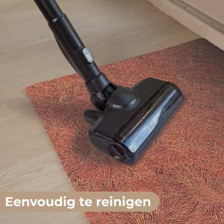 Oosters - Bloemen - Terracotta Deurmat klein 898 -reinigen_NL