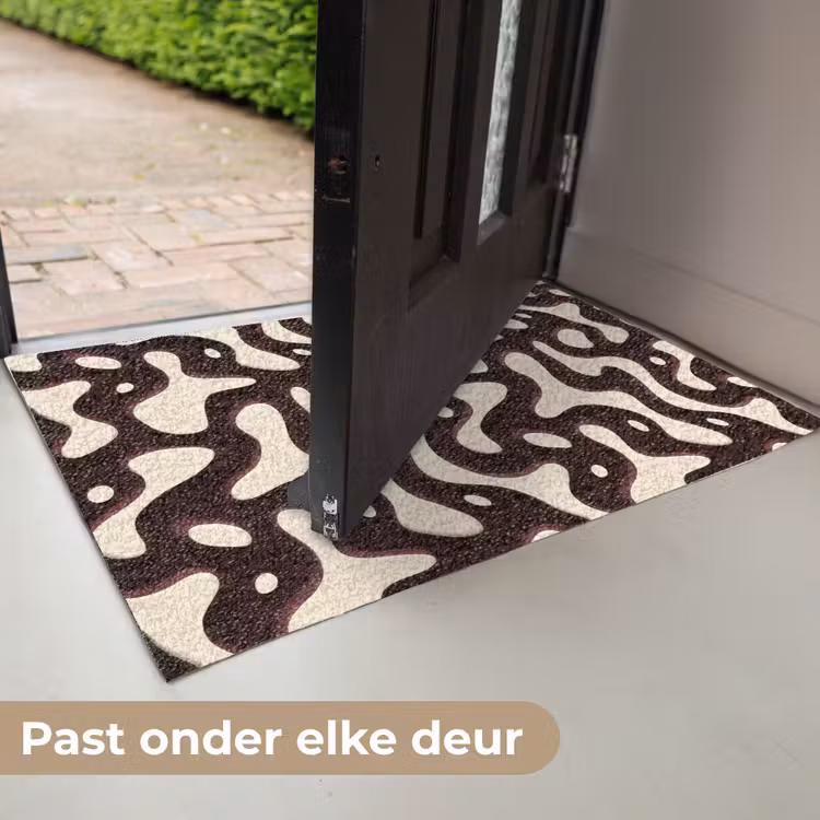 Organisch - Krachtig - Bruin Deurmat klein 898 -USP_NL