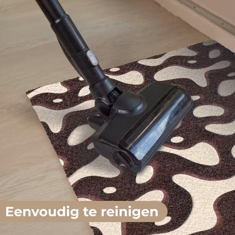 Organisch - Krachtig - Bruin Deurmat klein 898 -reinigen_NL
