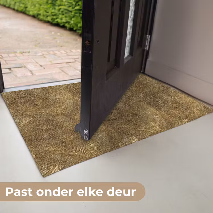 Organisch - Lijnen - Goud Deurmat klein 898 -USP_NL