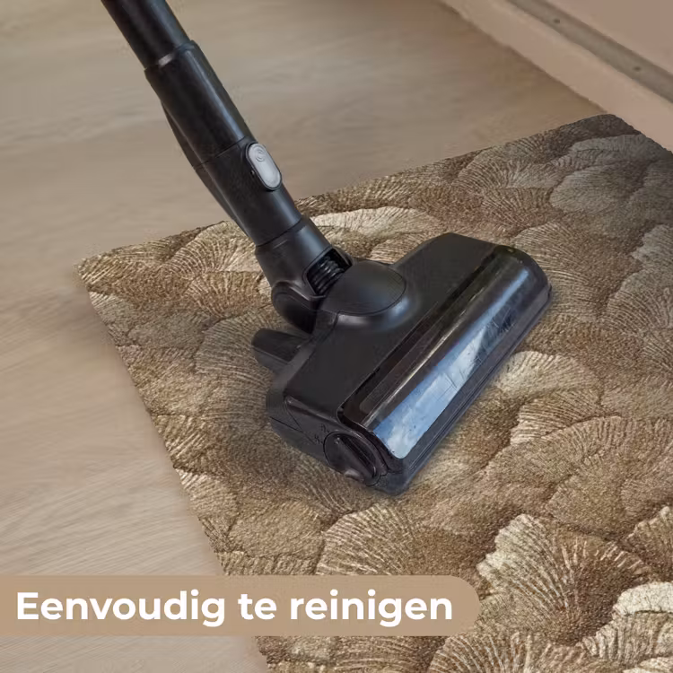 Organisch - Patroon - Bladeren - Goud Deurmat klein 898 -reinigen_NL