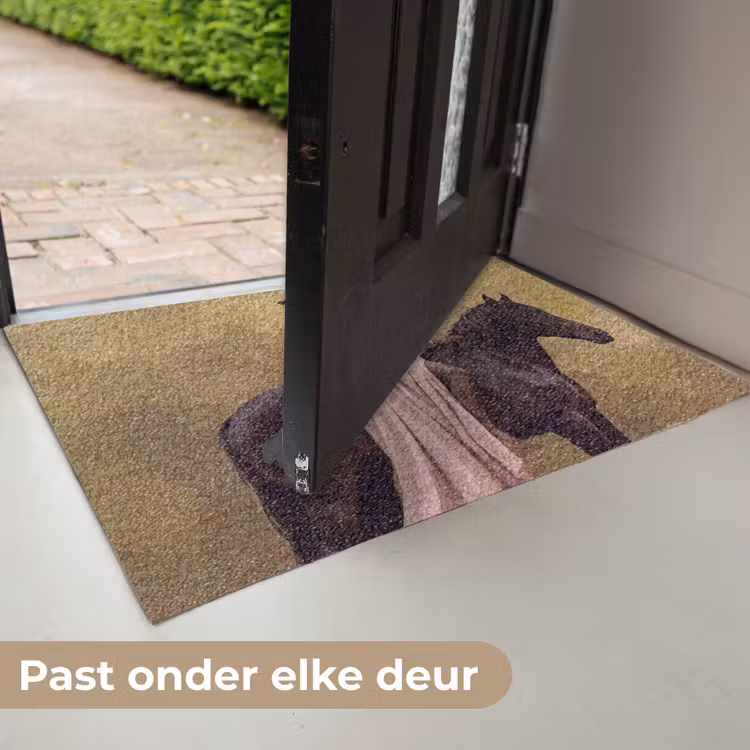 Paard - Klassiek - Oker Deurmat klein -USP_NL