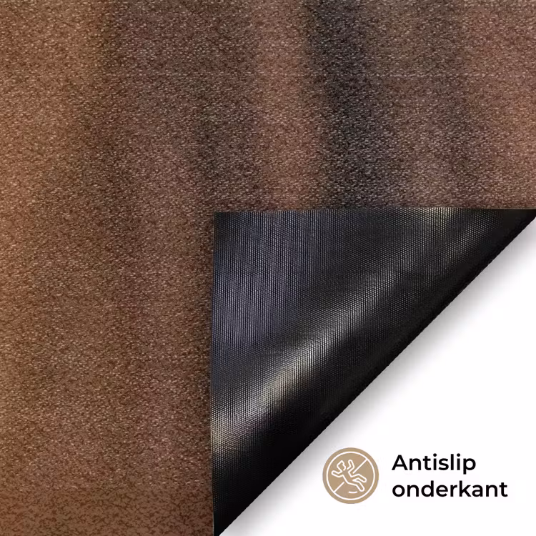 Paard - Oog - Bruin Deurmat klein -antislip_NL
