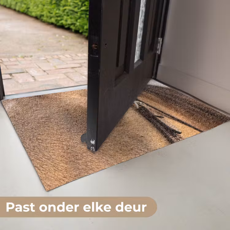 Paard - Oog - Bruin Deurmat klein -USP_NL