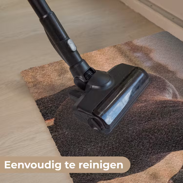 Paard - Zonsondergang - Bruin Deurmat klein -reinigen_NL