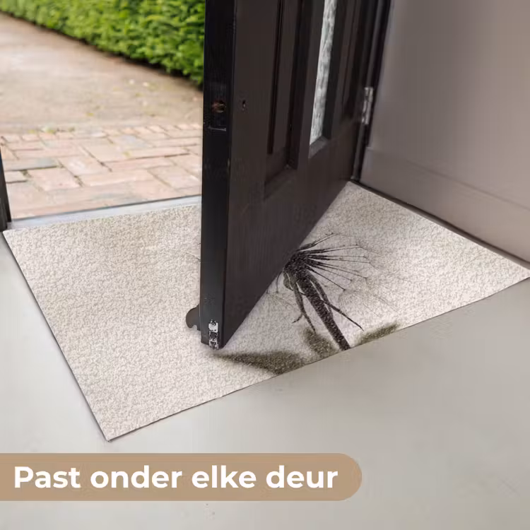 Paardenbloem - Minimalistisch - Wit Deurmat klein -USP_NL