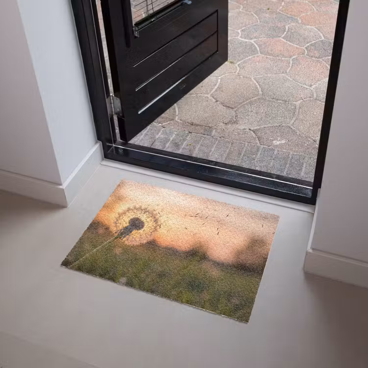 Paardenbloem - Zonsondergang - Veld Deurmat klein -sfeer5