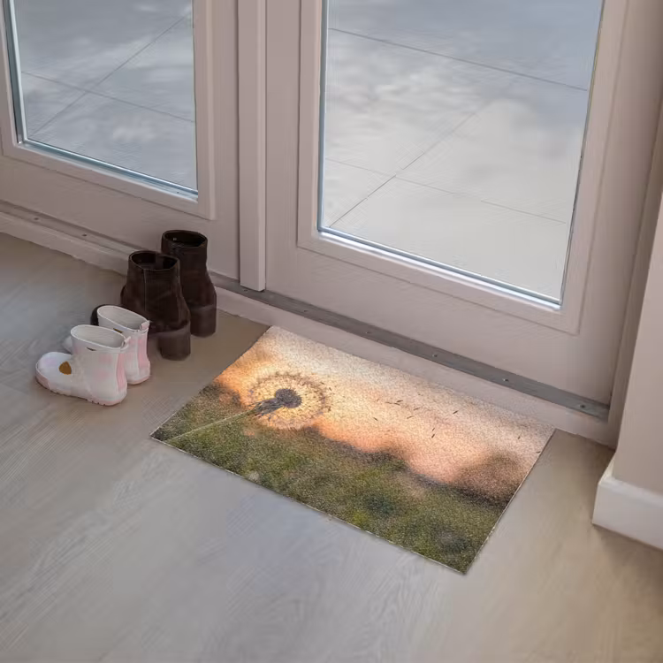 Paardenbloem - Zonsondergang - Veld Deurmat klein -sfeer3