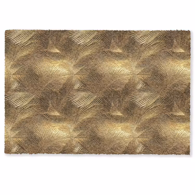 Palm - Waaier - Goud Deurmat klein 898 -zkaufland3d