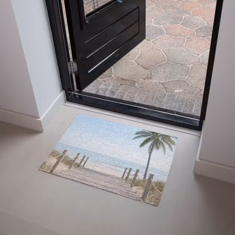 Palmbomen - Pad - Horizon Deurmat klein -sfeer5