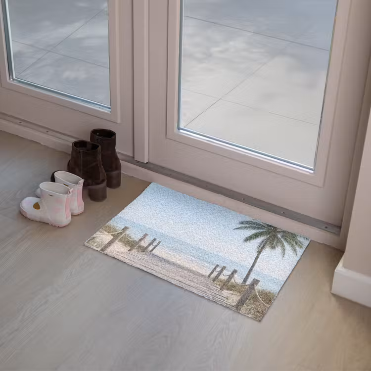 Palmbomen - Pad - Horizon Deurmat klein -sfeer3