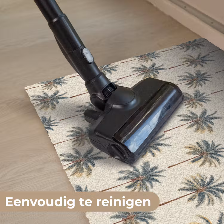 Palmbomen - Tropisch - Groen Deurmat klein 898 -reinigen_NL