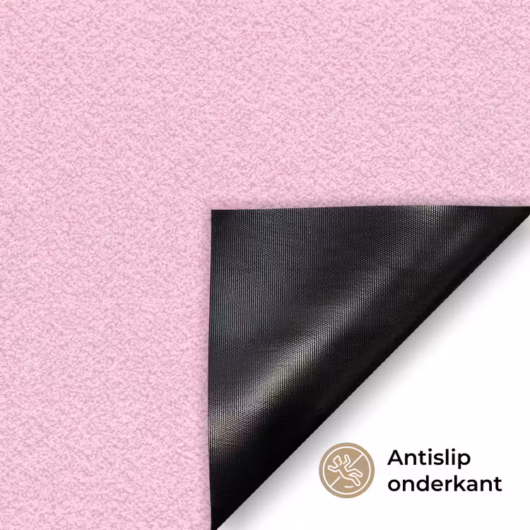 Palmboom - Tropisch - Pink Deurmat klein -antislip_NL
