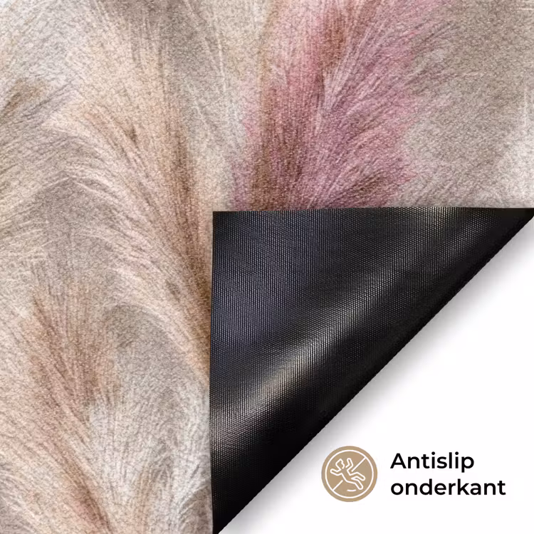 Pampasgras - Pluizig - Kleurrijk Deurmat klein 898 -antislip_NL