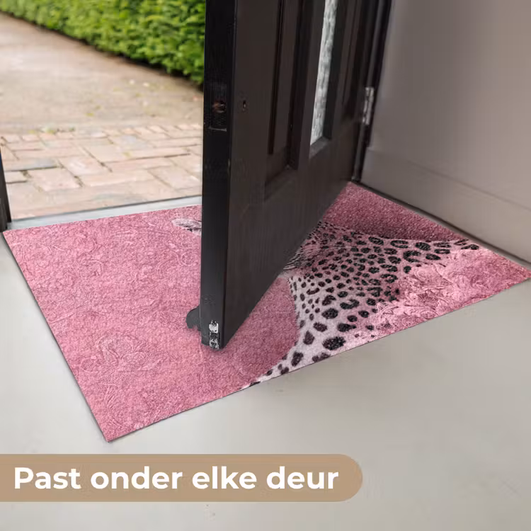 Panter - Luxe - Roze Deurmat klein -USP_NL