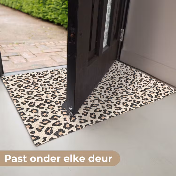 Panterprint - Patroon - Bruin Deurmat klein 898 -USP_NL