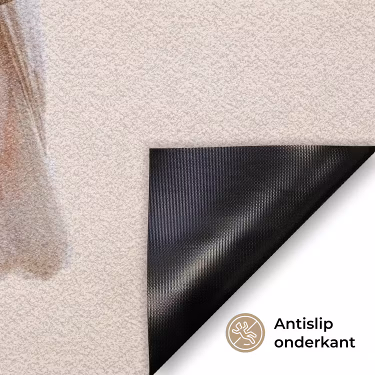 Papagaai - Tak - Roze Deurmat klein -antislip_NL