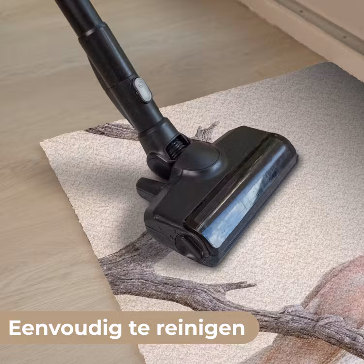 Papagaai - Tak - Roze Deurmat klein -reinigen_NL