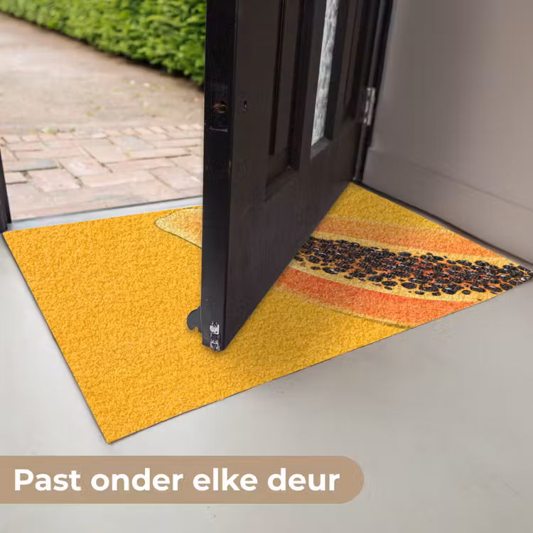 Papaja - Oranje - Topisch Deurmat klein -USP_NL