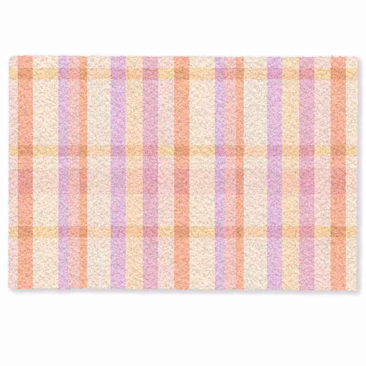 Pastel - uitpatroon - Geometrisch Deurmat klein 898 -zkaufland3d