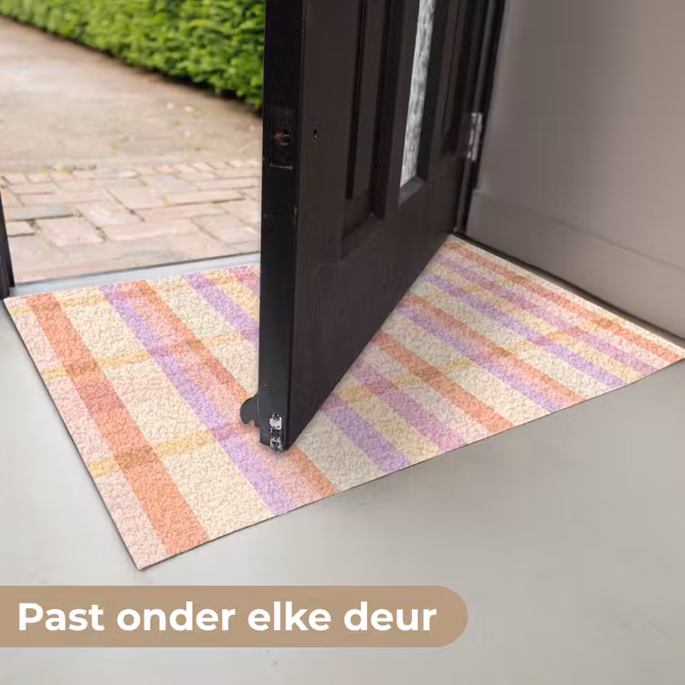 Pastel - uitpatroon - Geometrisch Deurmat klein 898 -USP_NL