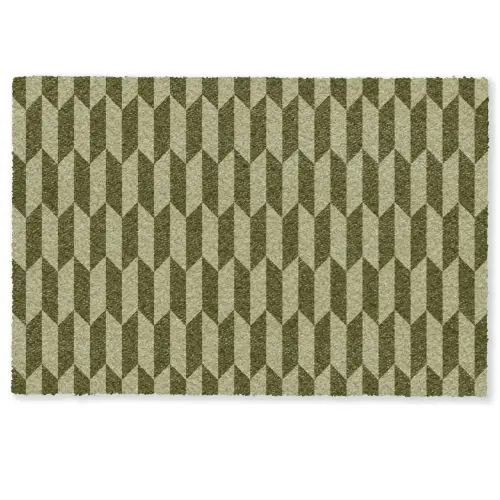 Patroon - Abstract - Groen - Vlakken Deurmat klein -zkaufland3d