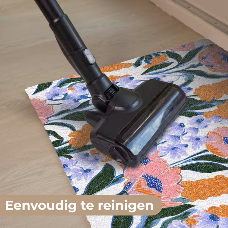 Patroon - Aquarel - Kleurrijk Deurmat klein 898 -reinigen_NL
