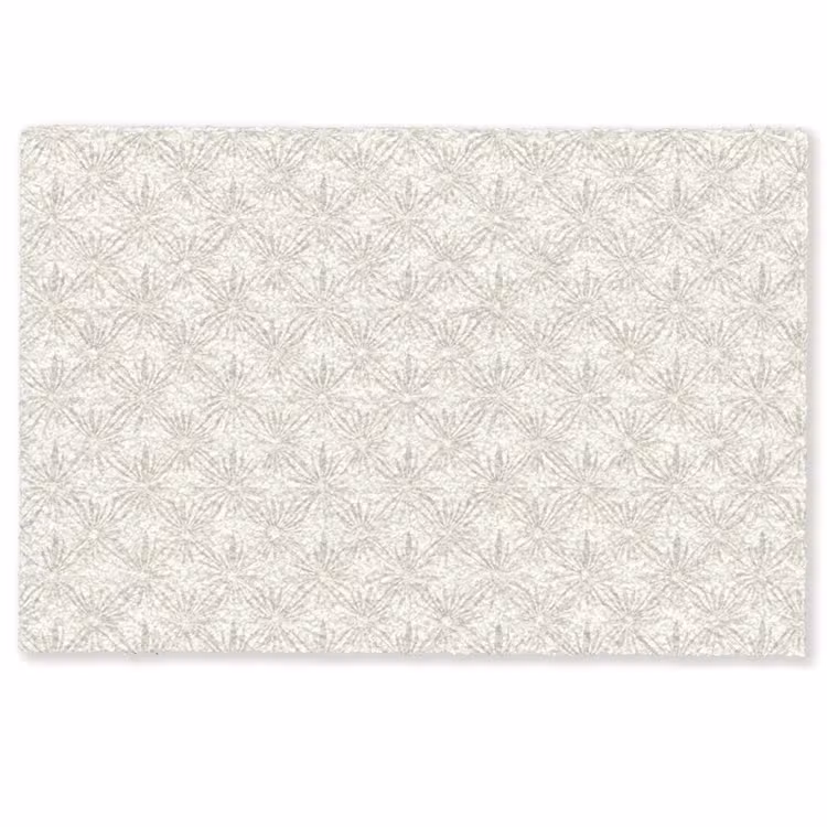Patroon - Bloemen - Beige Deurmat klein 898 -zkaufland3d