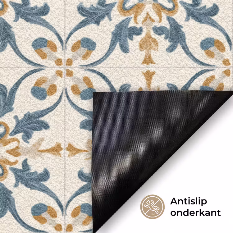 Patroon - Klassiek - Kleurrijk Deurmat klein 898 -antislip_NL