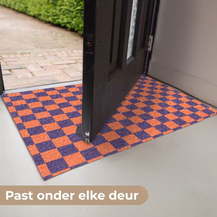 Patroon - Klassiek - Paars Deurmat klein 898 -USP_NL