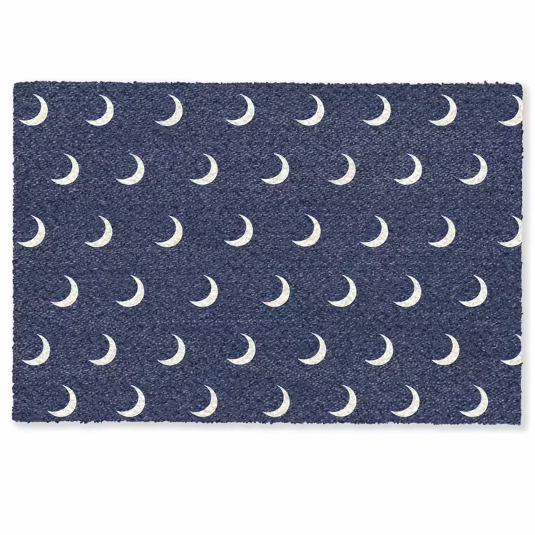 Patroon - Manen - Blauw Deurmat klein 898 -zkaufland3d