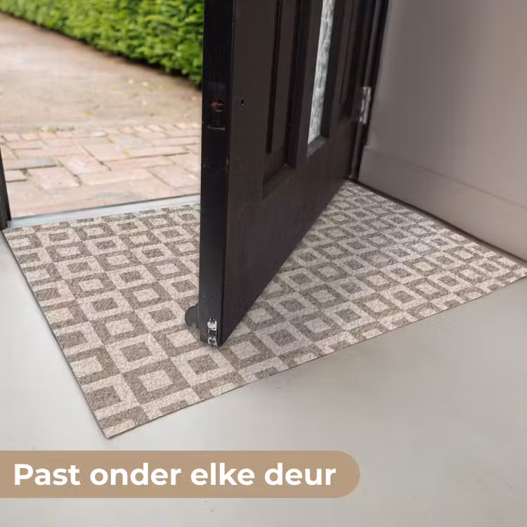 Patroon - Marmer - Beige Deurmat klein 898 -USP_NL