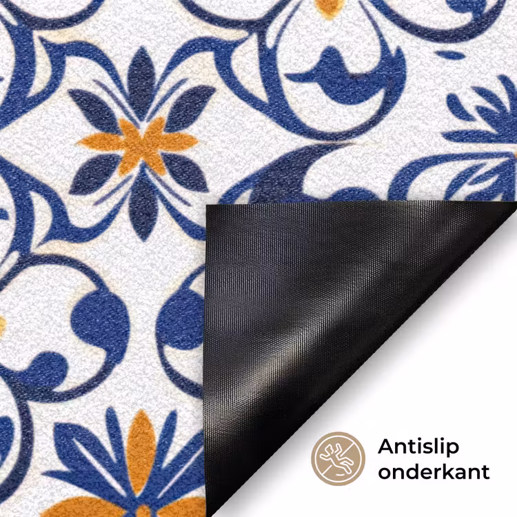 Patroon - Modern - Kleurrijk Deurmat klein 898 -antislip_NL