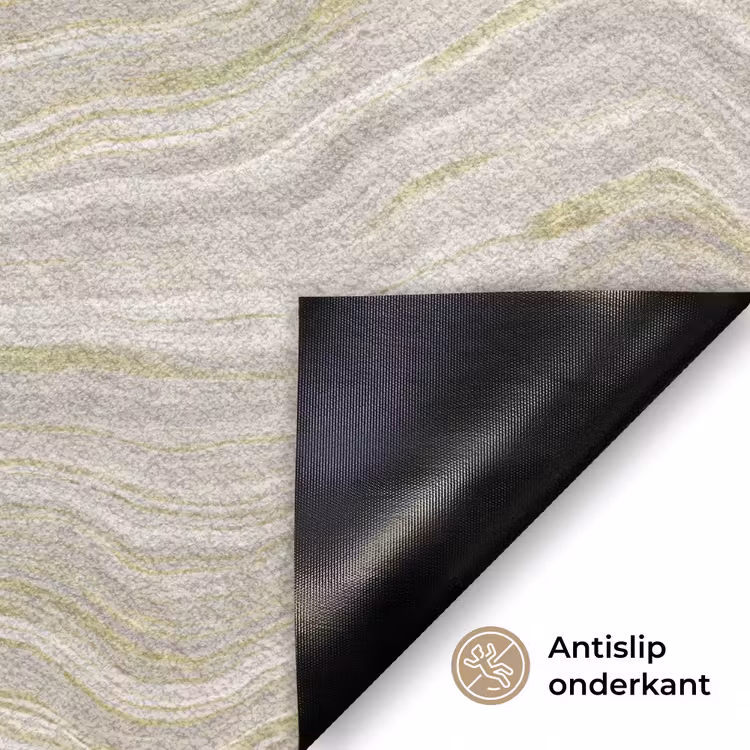 Patroon - Sereen - Groen Deurmat klein 898 -antislip_NL