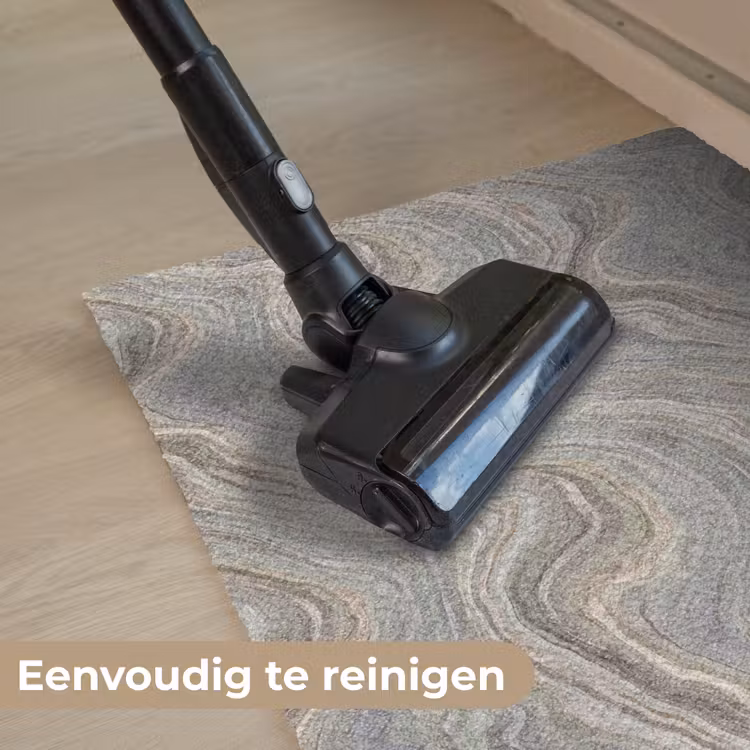 Patroon - Sereen - Paars - Groen Deurmat klein 898 -reinigen_NL