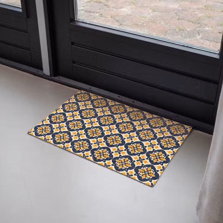 Patroon - Siertegel - Kleurrijk Deurmat klein 898 -sfeer2