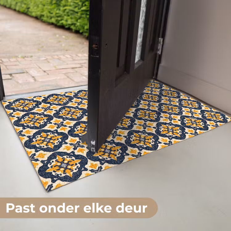 Patroon - Siertegel - Kleurrijk Deurmat klein 898 -USP_NL