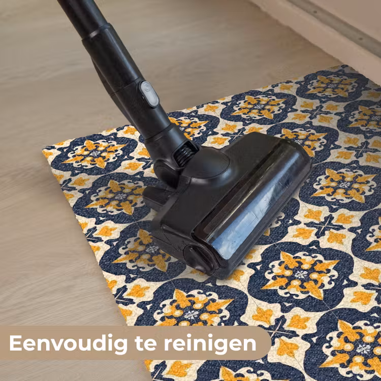 Patroon - Siertegel - Kleurrijk Deurmat klein 898 -reinigen_NL