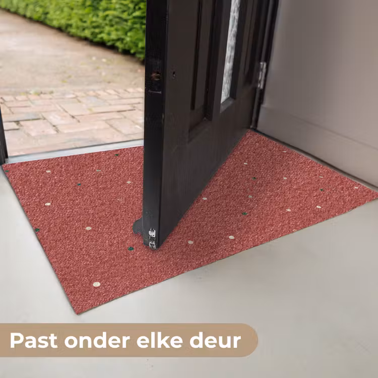 Patroon - Stippen - Rood Deurmat klein 898 -USP_NL
