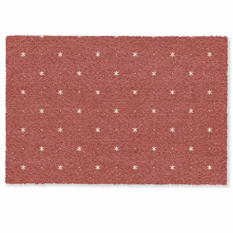 Patroon - Stippen - Sterren - Rood Deurmat klein 898 -zkaufland3d