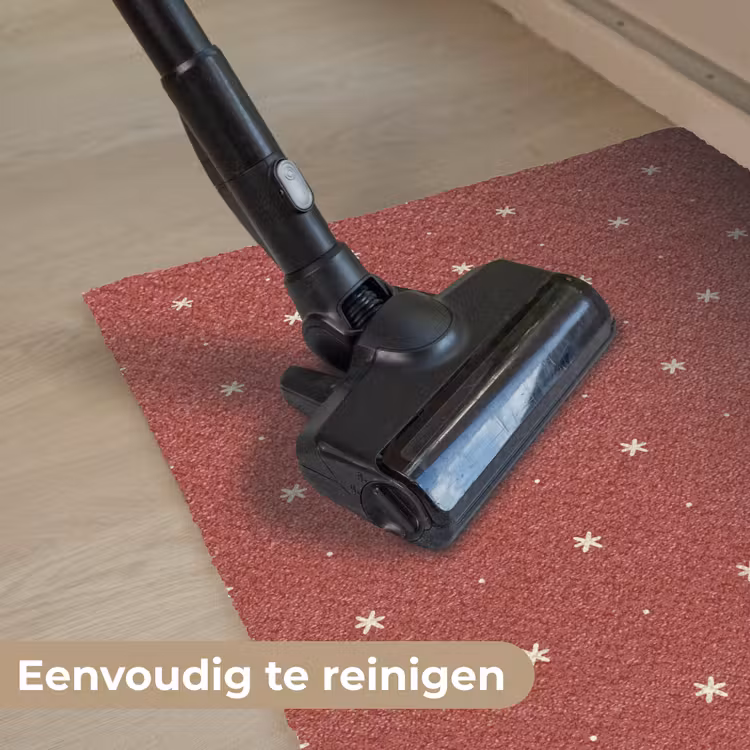 Patroon - Stippen - Sterren - Rood Deurmat klein 898 -reinigen_NL